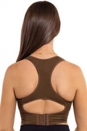 COMFORT SEAMLESS BRA - BROWN