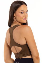 COMFORT SEAMLESS BRA - BROWN